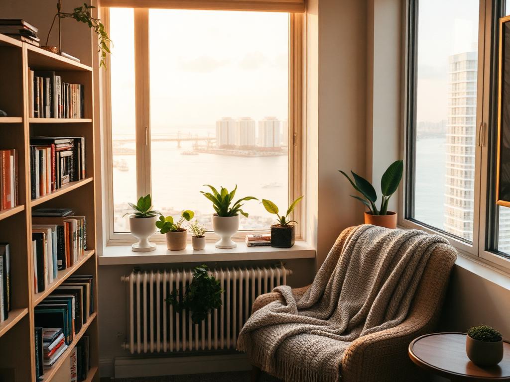 Compact Downtown Miami apartment with bay views